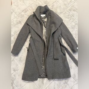 Calvin Klein coat, size Small, gray